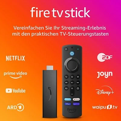 NEU & OVP - Amazon Fire TV Stick (2021 - 3. Gen) mit Alexa Sprachfernbedienung - Bild 1 von 2