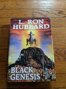 L Ron HUBBARD / Black Genesis Fortress of Evil 1986 Hardcover - Picture 1 of 8