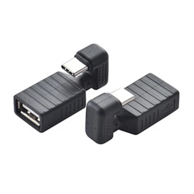 10x U Shape USB 3.1 Type C Male to 2.0 A Female OTG Adapter Laptop Tablet Phone - Image 1 of 4