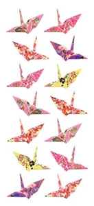 ORIGAMIS CRANE  Characteristics of “Japanese-style stickers” - Picture 1 of 1