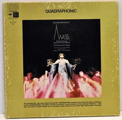 LEONARD BERNSTEIN   "Mass"  1972 Double LP  Columbia M2Q31008 - Image 1 of 4