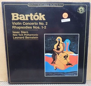 Bartok Violin Concerto No 2_Rhapsodies 1-2 Stern, Bernstein, NY Philharmonic - Imagen 1 de 4