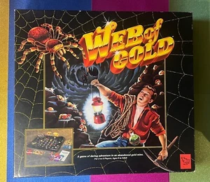 Web of Gold Board Game 1989 by TSR Vintage Complete - Picture 1 of 10
