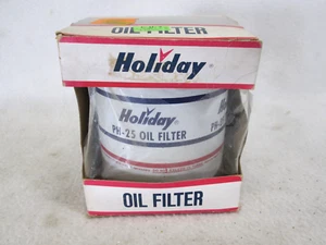 Vintage 1981 Holiday Gas Station Stores PH-25 NOS engine oil filter - Picture 1 of 5