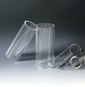 Tubo de tubo transparente PMMA de acrílico largo 1 pieza Ø80 mm x 5 mm x 0,5 m #U393Z YG - Imagen 1 de 4
