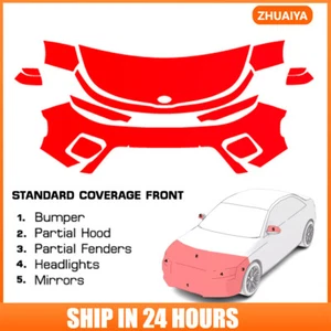 8.5Mil PreCut Paint Protection Film Clear Bra PPF Kit For KIA Soul 2020-2022 - Picture 1 of 7