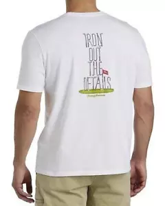 TOMMY BAHAMA Big Men's 5XLB Iron Out The Details Graphic Pocket Tee NWT - Picture 1 of 4