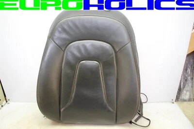 OEM Audi A4 B8 09-12 Left Front Driver Upper Top Seat Cushion Black Leather - Image 1 of 4