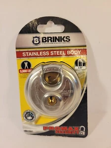 Brinks ProMax Stainless Stainless Steel Weather Resistant Combination Lock - Picture 1 of 2