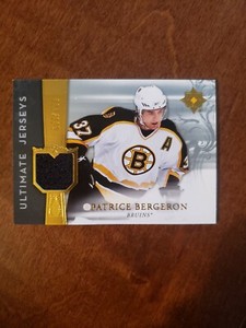 2006-07 Ultimate Collection Ultimate Jerseys UJ-PB Patrice Bergeron 147/200