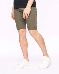 Crosshatch - Pantaloncini chino da uomo 'Sinwood' - Cachi - Foto 1 di 13