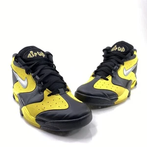 2014 Nike Flight Air Up Herren Größe 8,5 schwarz gelb Basketballschuhe 630929-003 - Bild 1 von 9