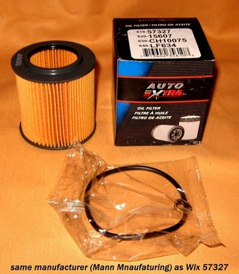 same as WIX 57327 Oil Filter Auto Extra 618-57327 for CH10075 select BMW - Image 1 of 4