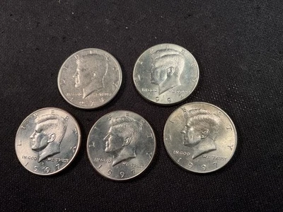 ~RW~  1991-1997 KENNEDY HALF DOLLAR COINS ~ EXCELLENT CONDITION ~~ - Image 1 of 4