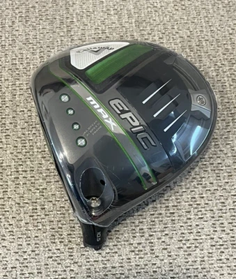 RARO NUEVO LH CALLAWAY EPIC MAX 10.5* SOLO CABEZAL DE PALO DE CONDUCTOR AJUSTABLE - Imagen 1 de 4