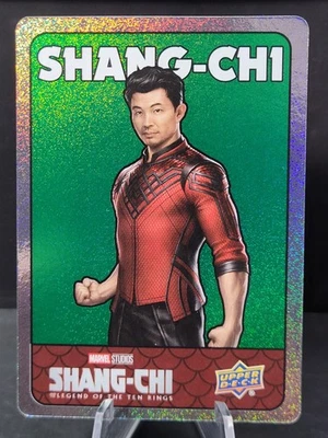 SIMU LIU as Shang-Chi 2022 Upper Deck Marvel Shang-Chi Spectromatic Sticker - Image 1 of 3