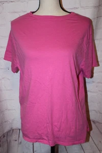 A New Day Shirt Women's Pink Short Sleeve Crew Neck Tee T-Shirt Size XL - Picture 1 of 3