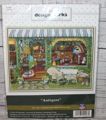 ANTIGÜEDADES Kit Punto de Cruz DISEÑO FUNCIONA Foto 1 de 3