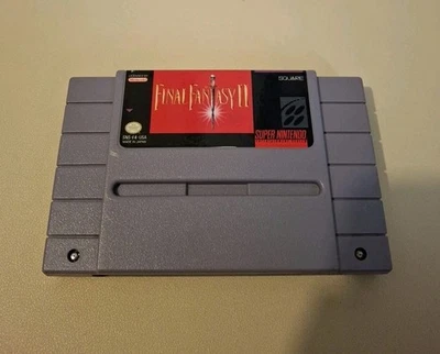 Final Fantasy II (Super Nintendo) Tested & Working Authentic - Image 1 of 4