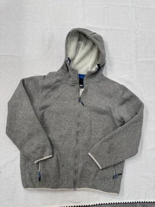 Projek Raw Jacket Mens Gray Size L Full Zip Pockets Fleece Layer - Picture 1 of 7