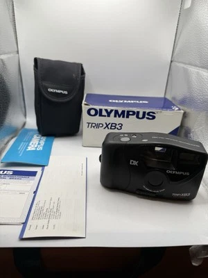 Olympus Trip XB3 Big Finder 35mm Film Point and Shoot Camera Mint Boxed - Image 1 of 4