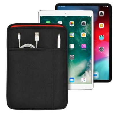 JustFit sleeve case Black/Red for iPad 11-inch/10.9-inch/10.5-inch/10.2-inc 510 - Image 1 of 4