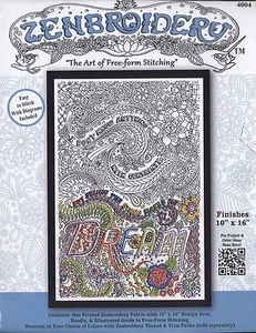 "Kit de bordado ~ Design Works Zenbroidery ""Dream" #DW4004 - Imagen 1 de 4