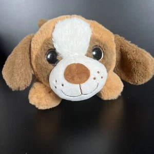 Puppy Dog Plush Laying Down Stuffed Animal 12” Plush MTY Happy Smile - Picture 1 of 5