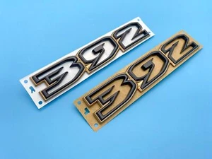 Pair New Custom Paint 392 Hood Emblems 3D Badge Replacement for 2021-2024 Wra... - Picture 1 of 6