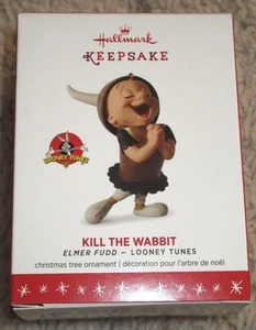 HALLMARK 2016 ORNAMENT LIMITED EDITION KILL THE WABBIT Elmer Fudd Looney Tunes - Picture 1 of 1