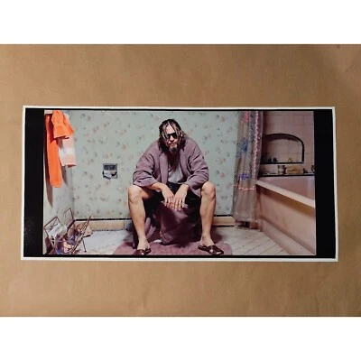 The Big Lebowski Toilet Scene Movie Poster Print The Dude Weed Bowling Dorm Room - Image 1 of 3