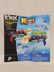 K'nex KForce Build and Blast Double Draw + Target Building Set 47556 Darts - Picture 1 of 2