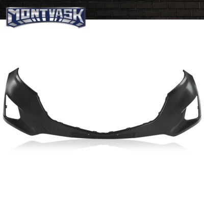 Front Upper Bumper Cover Black Fit For 2018 2019 2020 2021 Chevrolet Equinox - Изображение 1 из 4