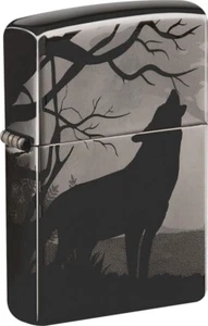 Encendedor Zippo de Hielo Negro 360° Wolves Design (Código Zippo 49188) - Imagen 1 de 6