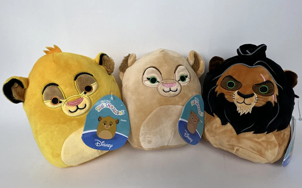 Squishmallows Disney The Lion King SCAR Squishmallow Plush 7"