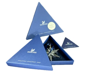 2005 Swarovski Crystal Snowflake Annual Ornament - Original Inner & Outer Boxes - Picture 1 of 12