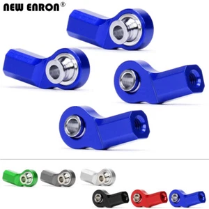 Aluminium M3/M4 Bent Pivot Rod End Width Balls for 1/10 RC Axial Traxxas HPI HSP - Picture 1 of 52