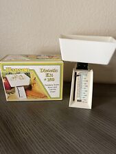 Vintage Hanson Dietetic Kit #169 Kitchen Scale, Bowl and Calorie Chart in Box