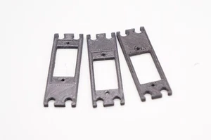 Custom Standard auf Micro Servo Adapter Platte passt SG90 MG996R Servos *3er Pack* - Bild 1 von 8