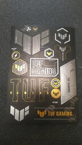 Genuine New design ASUS TUF Gaming Decal Stickers Set 21cm X 15cm - Bild 1 von 1