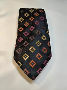 La Vita Di Moda Men's Necktie Tie 100% Silk Luxury Designer Made In Italy 65" - Picture 1 of 5