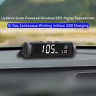 1 Satz Auto Kabellos Solar Auto Hud Heads Up Display Digital GPS Tacho Fahr