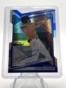 CUTTER COFFEY 2023 PANINI ELITE EXTRA EDITION BLUE DIE CUT AUTOGRAPH /59 RED SOX - Picture 1 of 2
