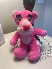 Pink Panther Mighty Star Plush Stuffed Animal Toy 10” Vintage 1980 -N