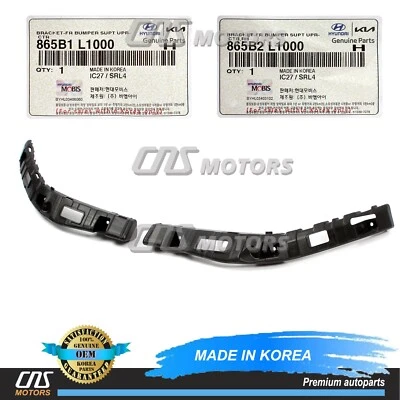 ✅OEM Front Bumper Upper Brackets LEFT & RIGHT for 20-23 Sonata HYBRID 865B2L1000 Foto 1 de 4