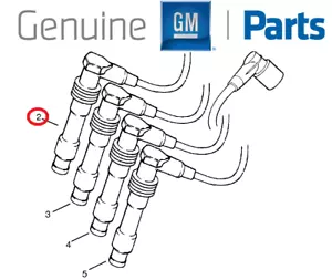 GENUINE VAUXHALL ASTRA F CALIBRA OMEGA B CAVALIER VECTRA B SPARK PLUG CABLE NO.1 - Picture 1 of 1