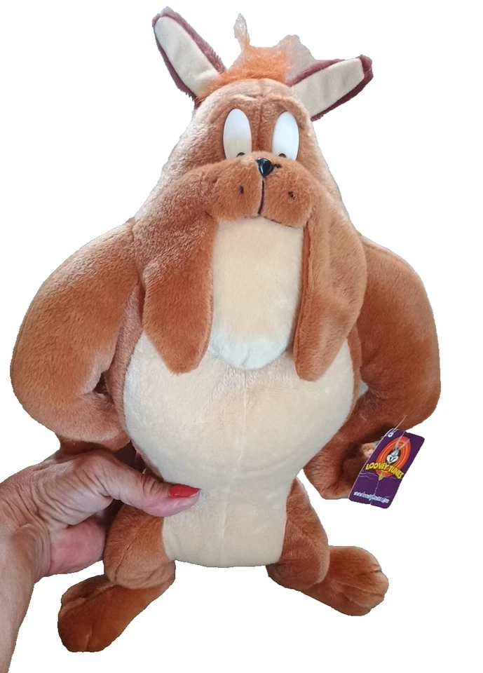 De Colección Héctor El Bulldog Perro de Pie Looney Tunes 14" Peluche Nanco Raro Difícil de Encontrar con Etiqueta Foto 1 de 4