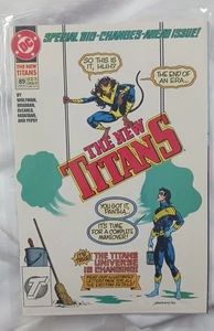 The New Titans 89 by Wolfman Brigman DeCarlo Aug 1992 DC Comics - Picture 1 of 2
