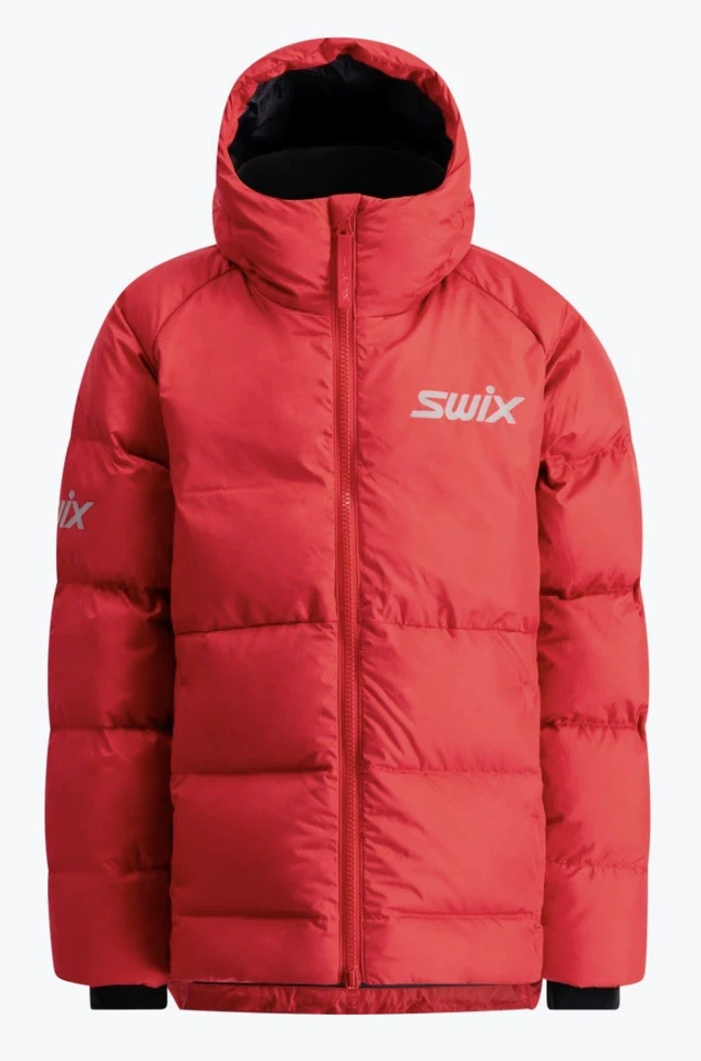 Nueva chaqueta de plumón hinchada Swix Team Jr para niños (elige tallas de 10-12 o 12-14 años) Foto 1 de 1
