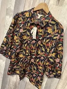 Ladies Seasalt Hope Cottage Floral Blouse Shirt New with Tags Size 12 RRP £52.95 - Picture 1 of 10